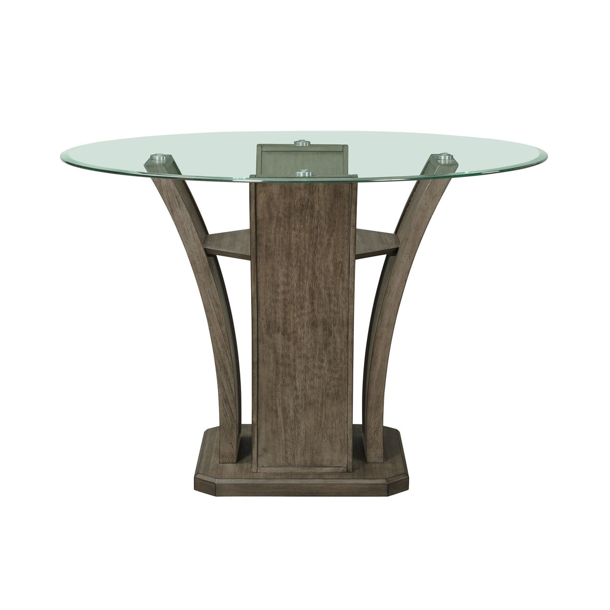 Dapper Grey Round Counter Table - Ornate Home