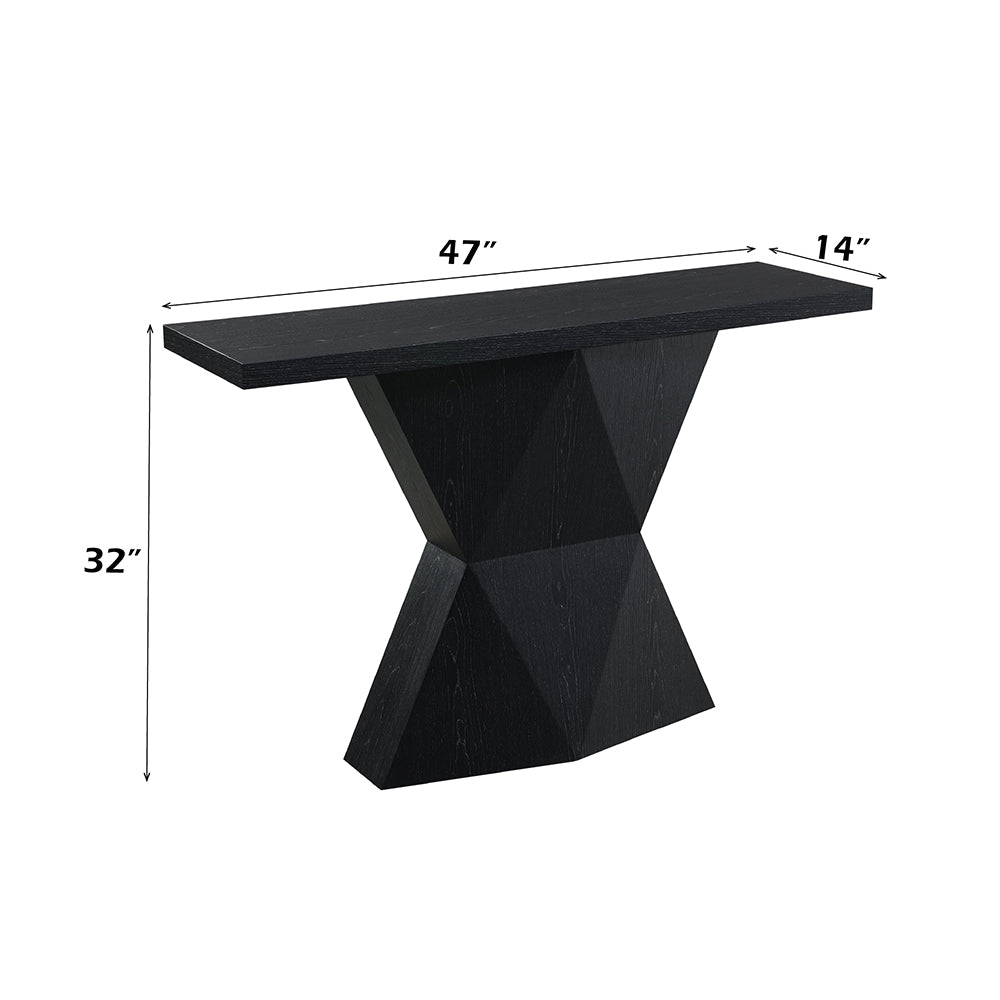 Dara Black Console Table - Ornate Home