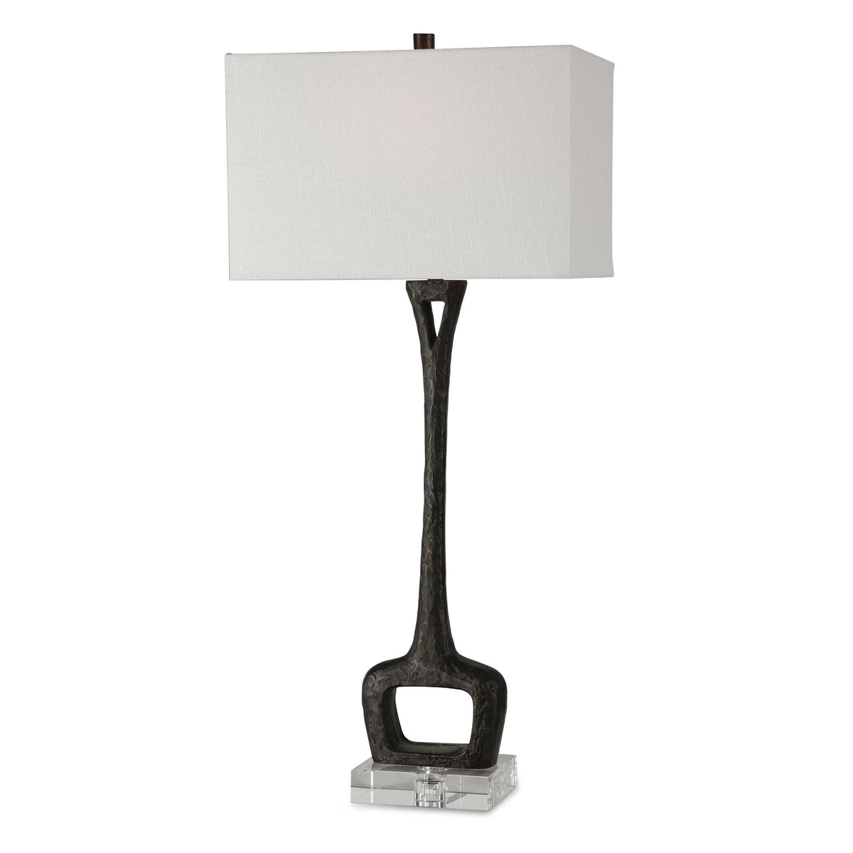Darbie Black Iron Table Lamp - Ornate Home
