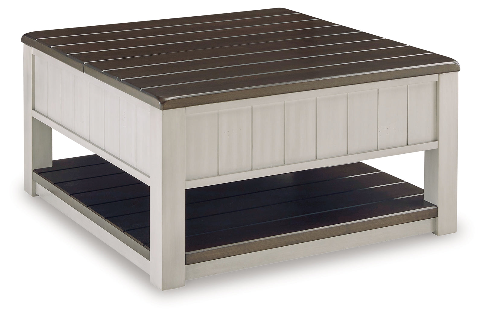 Darborn Gray/Brown Lift-Top Coffee Table (Online Special Price) - Ornate Home