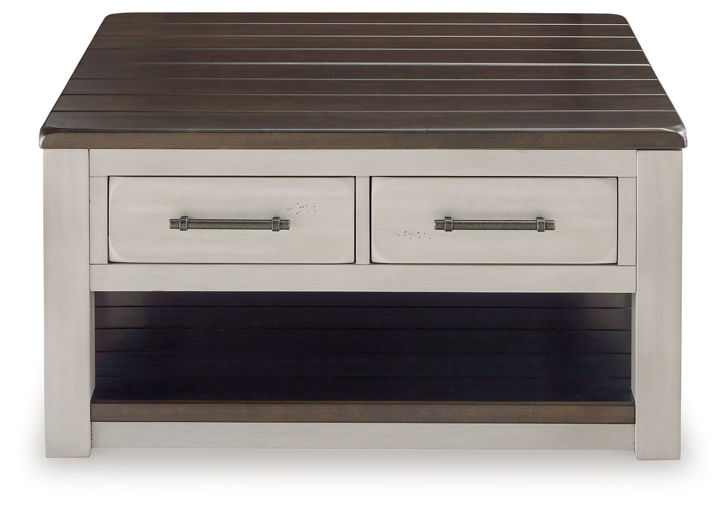 Darborn Gray/Brown Lift-Top Coffee Table (Online Special Price) - Ornate Home
