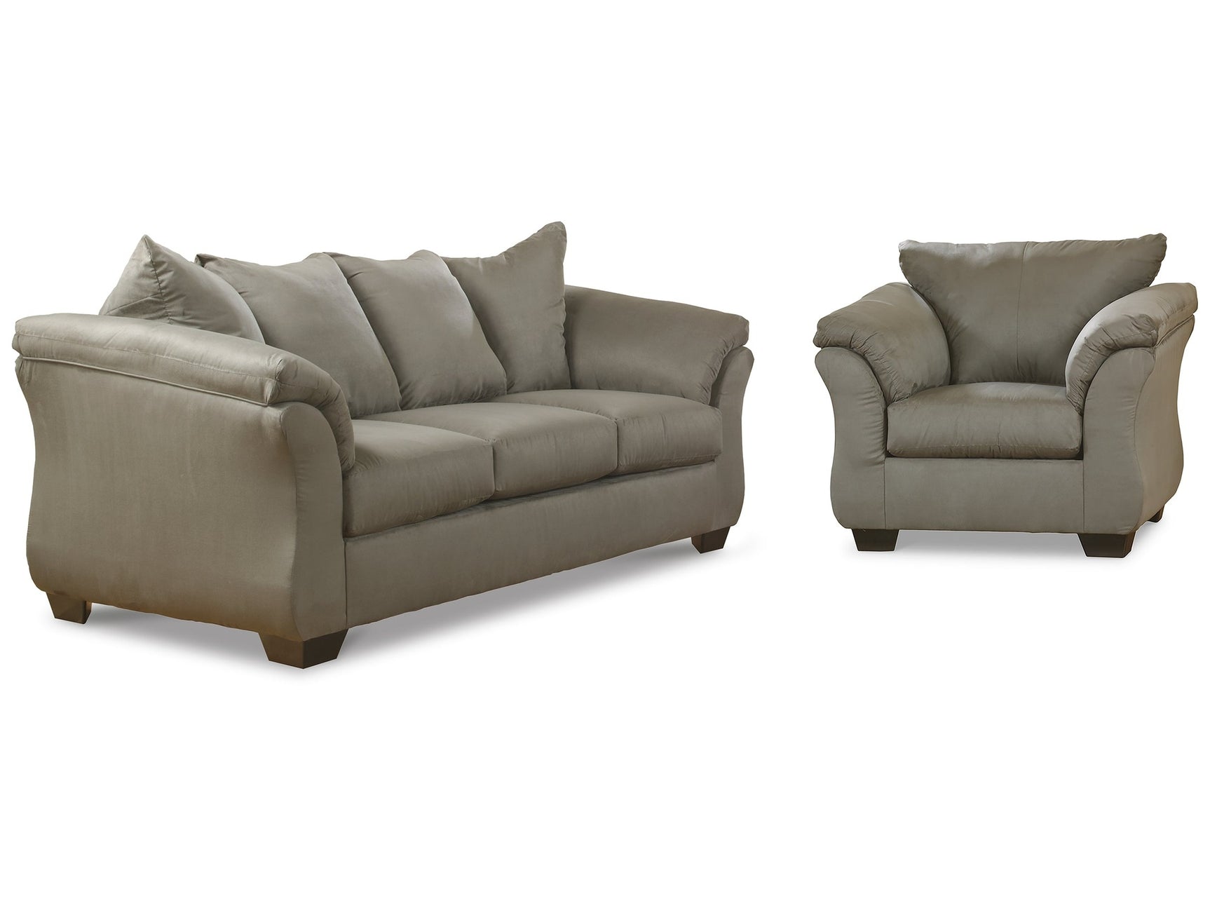 Darcy Cobblestone Sofa and Chair (Online Special Price) - Ornate Home