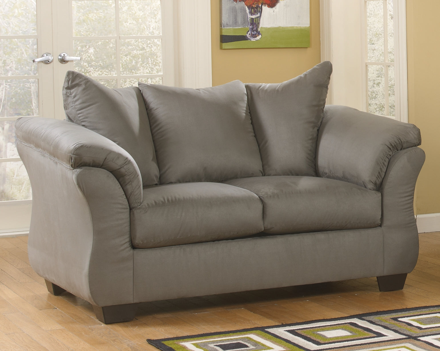 Darcy Stationary Loveseat (Online Special Price) - Ornate Home