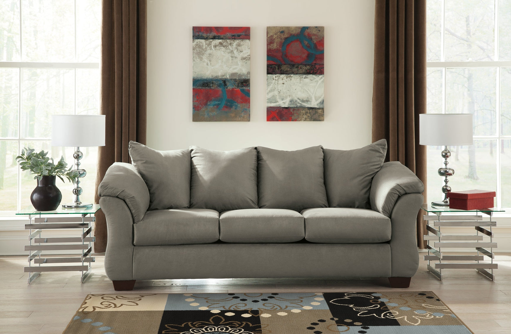 Darcy Stationary Sofa (Online Special Price) - Ornate Home