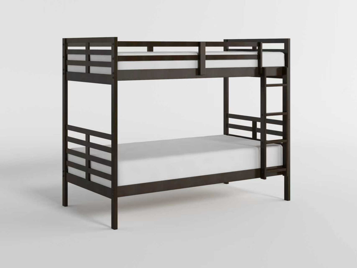 Darden Gray Twin Bunk Bed - Ornate Home
