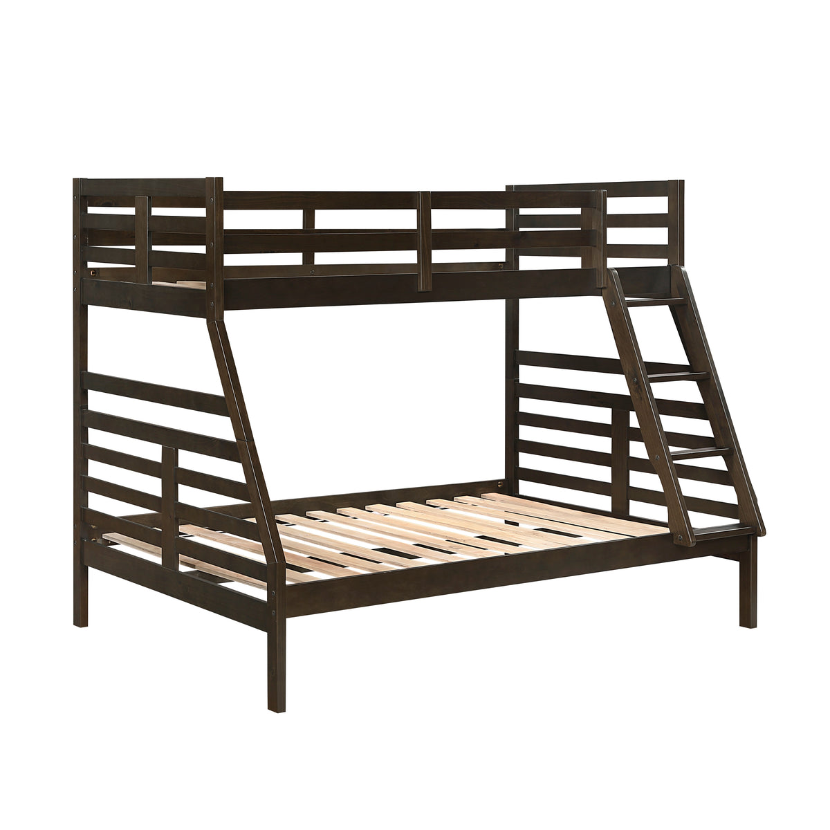 Darden Gray Twin/Full Bunk Bed - Ornate Home