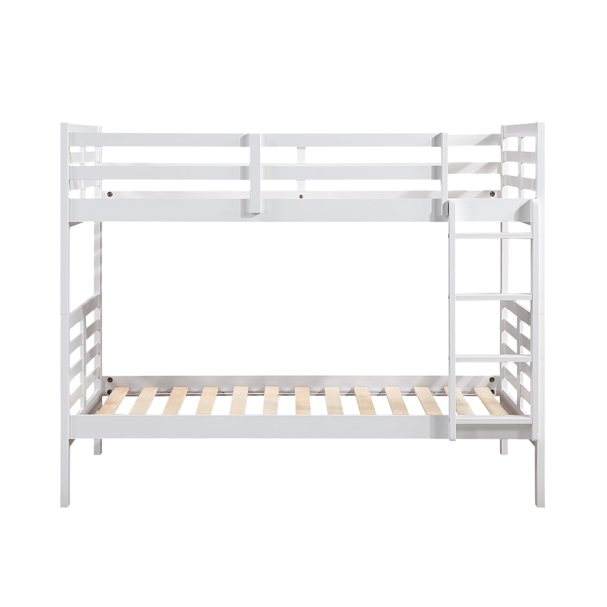 Darden Silver Twin Bunk Bed - Ornate Home