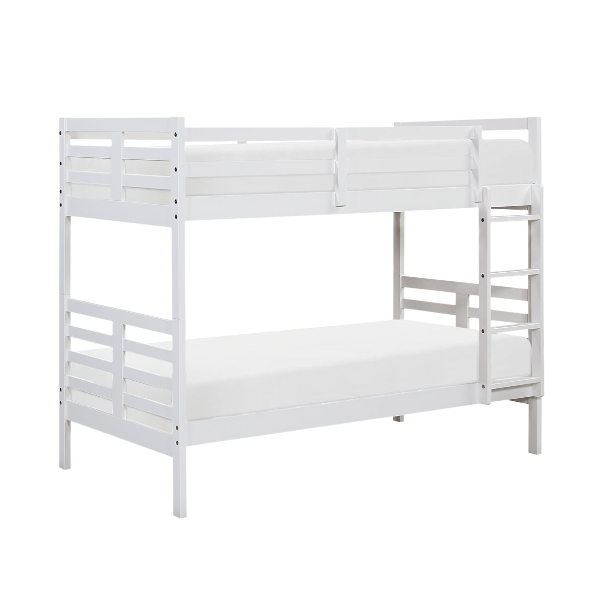 Darden Silver Twin Bunk Bed - Ornate Home