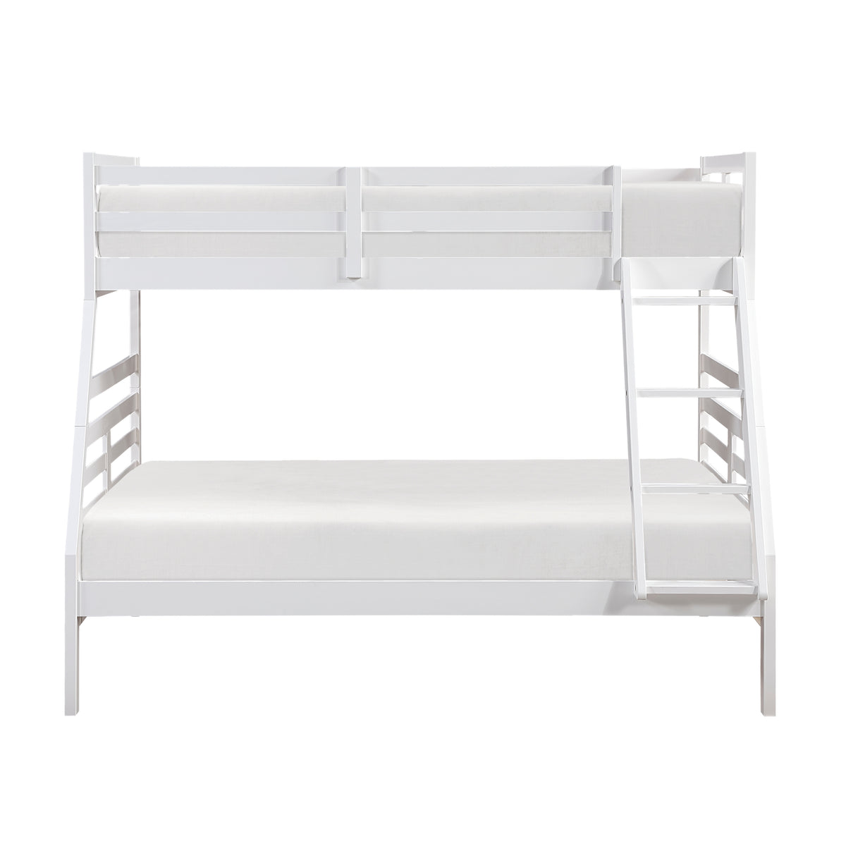 Darden Silver Twin/Full Bunk Bed - Ornate Home