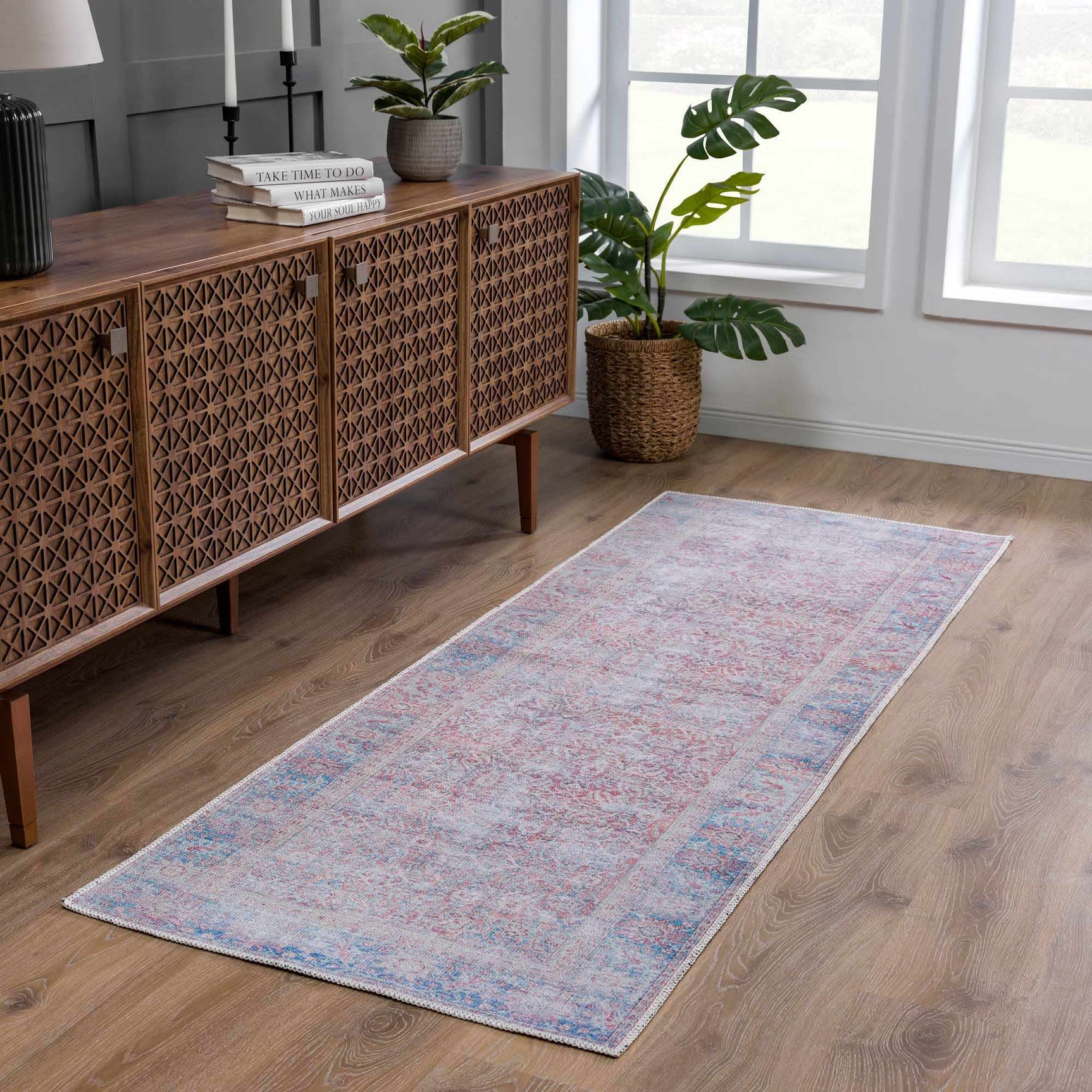 Dare Distressed Washable Rug - Clearance - Ornate Home