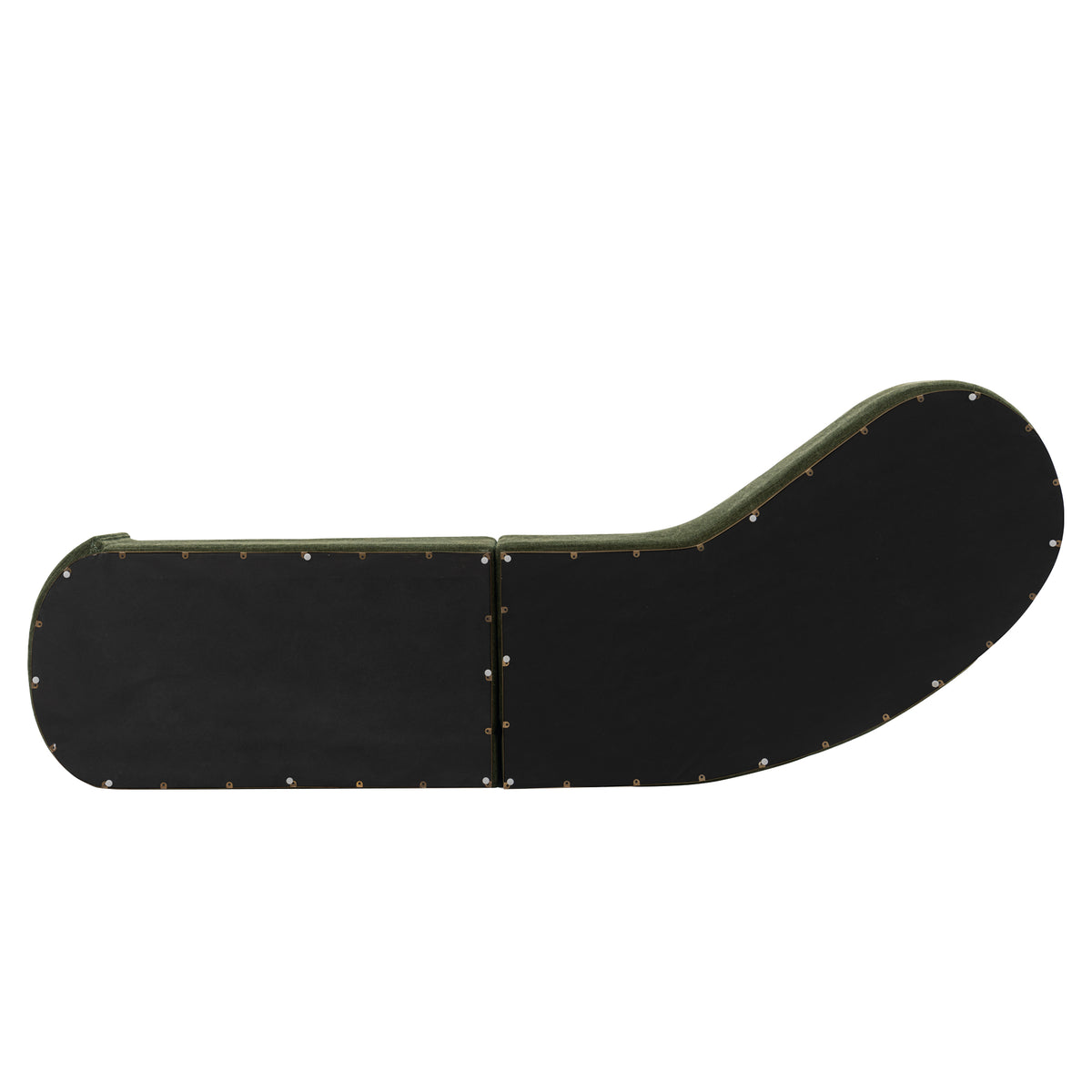 Daria Olive Green Chenille Sofa - Ornate Home
