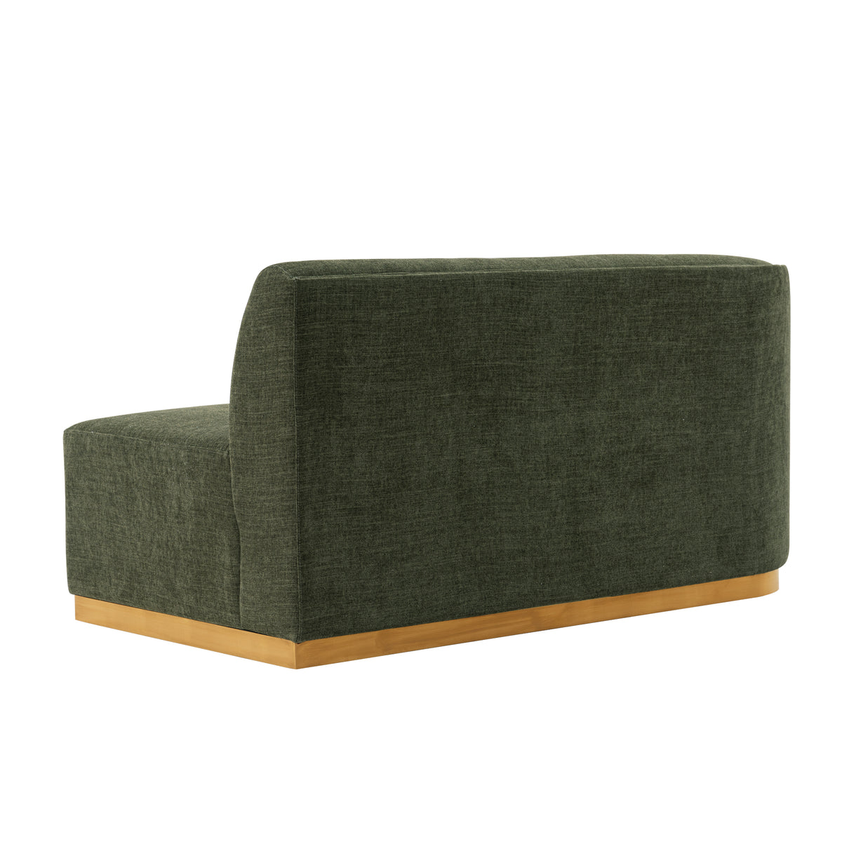 Daria Olive Green Chenille Sofa - Ornate Home