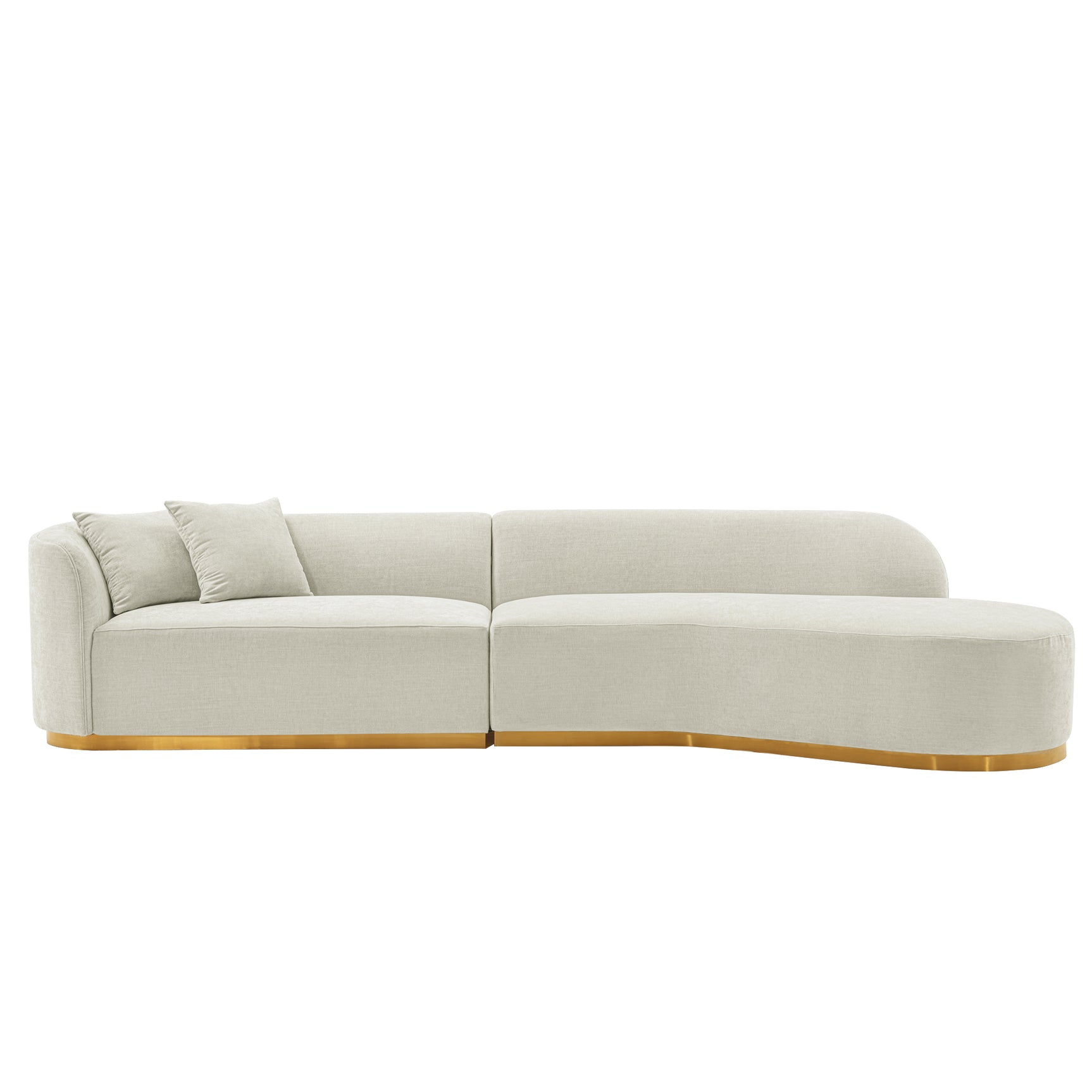Daria Sofa in Ivory - Ornate Home