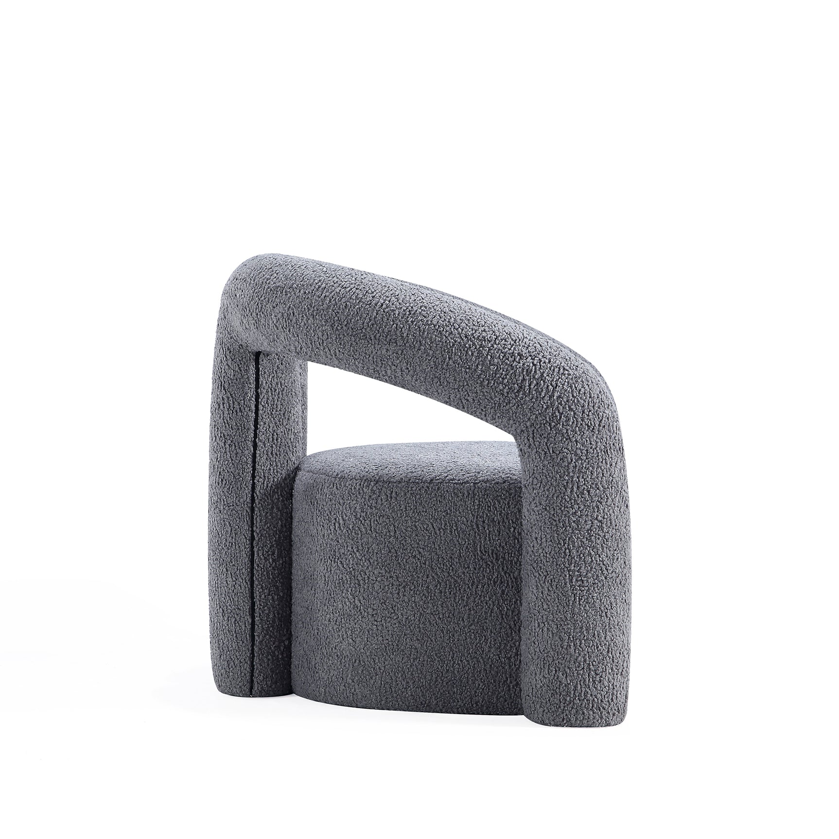 Darian Accent Chair in Grey (set of 2) - Ornate Home