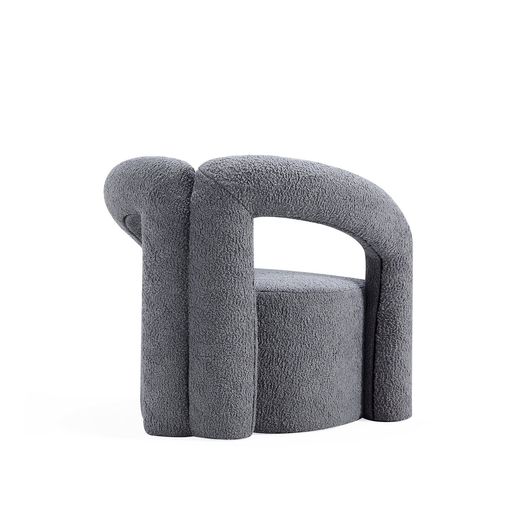 Darian Accent Chair in Grey (set of 2) - Ornate Home