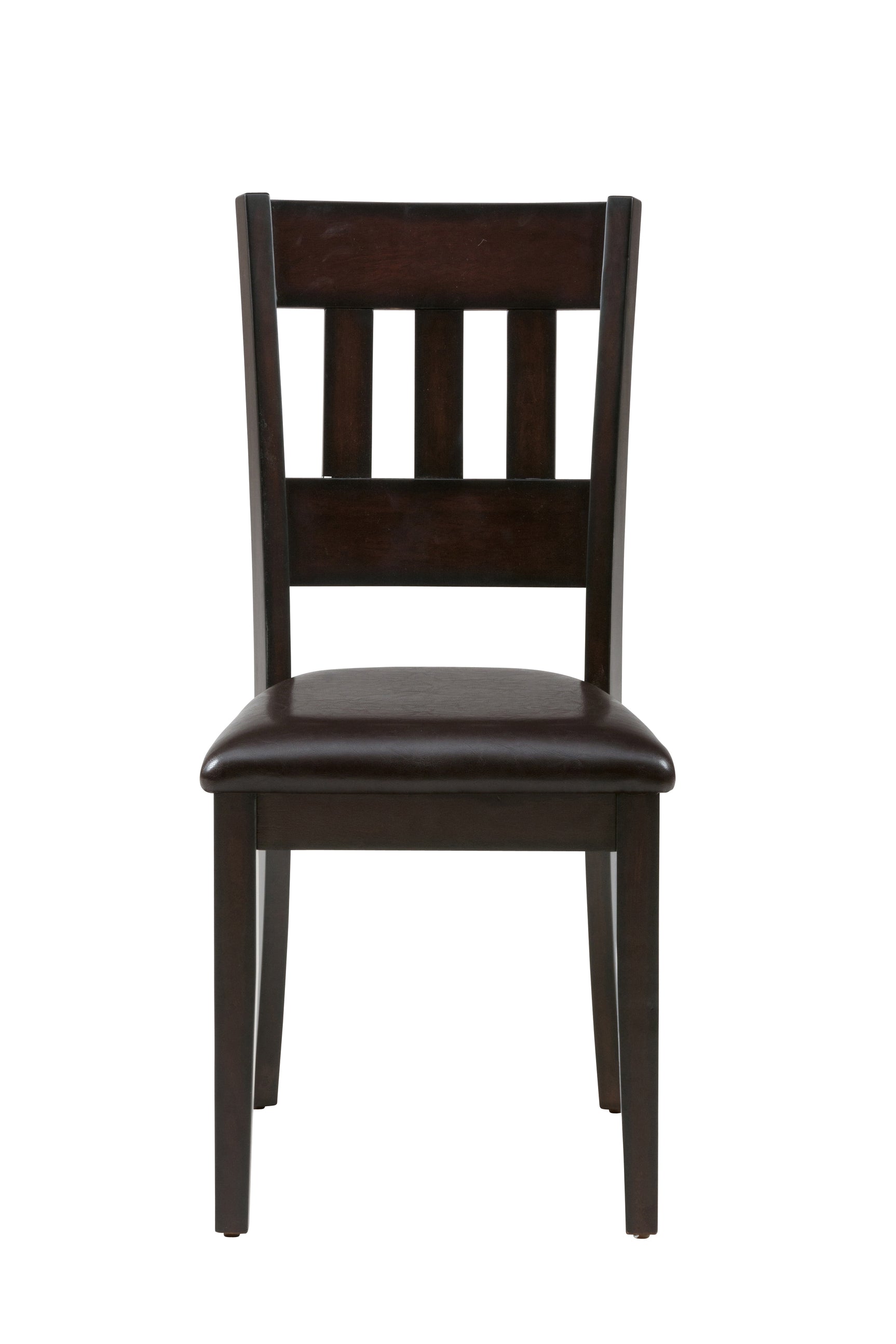 Dark Rustic Prairie Dark Brown Dining Table w/(4) Chairs - Ornate Home