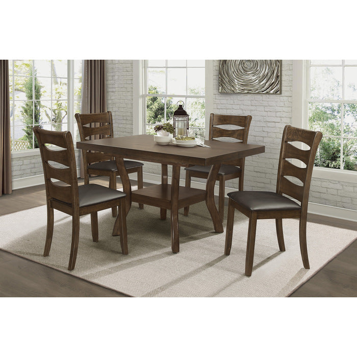 Darla Brown Dining Table - Ornate Home