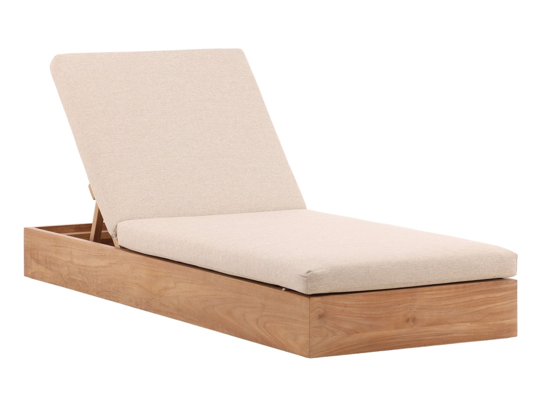 Darlene Sand Outdoor Chaise - Ornate Home