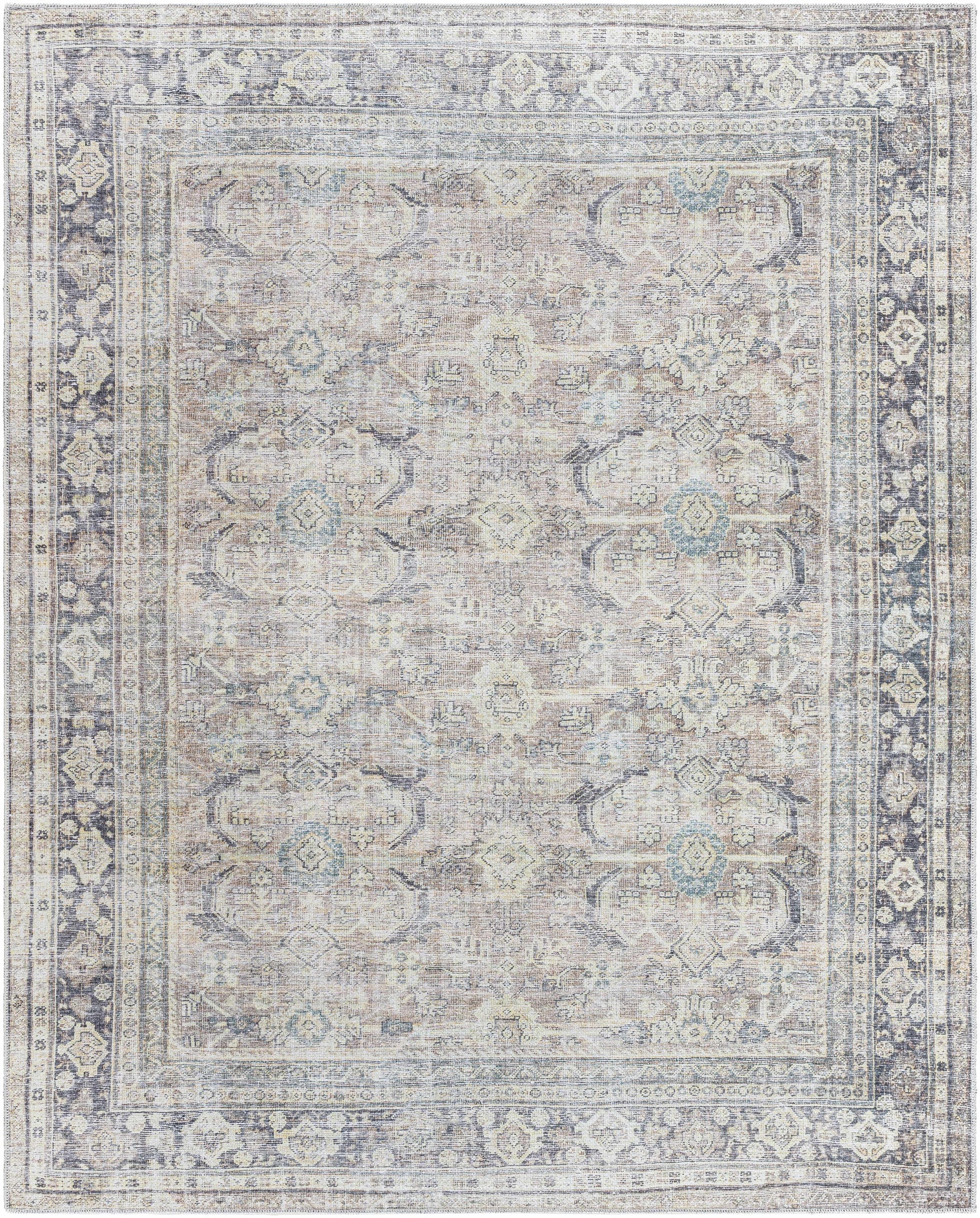 Darling Machine Woven Becki Owens x LIVABLISS BODA-2300 Washable Area Rug - Ornate Home