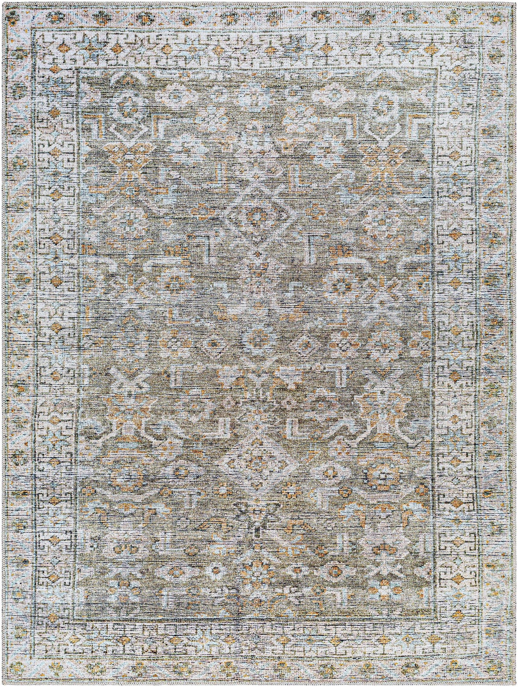 Darling Machine Woven Becki Owens x LIVABLISS BODA-2301 Washable Area Rug - Ornate Home
