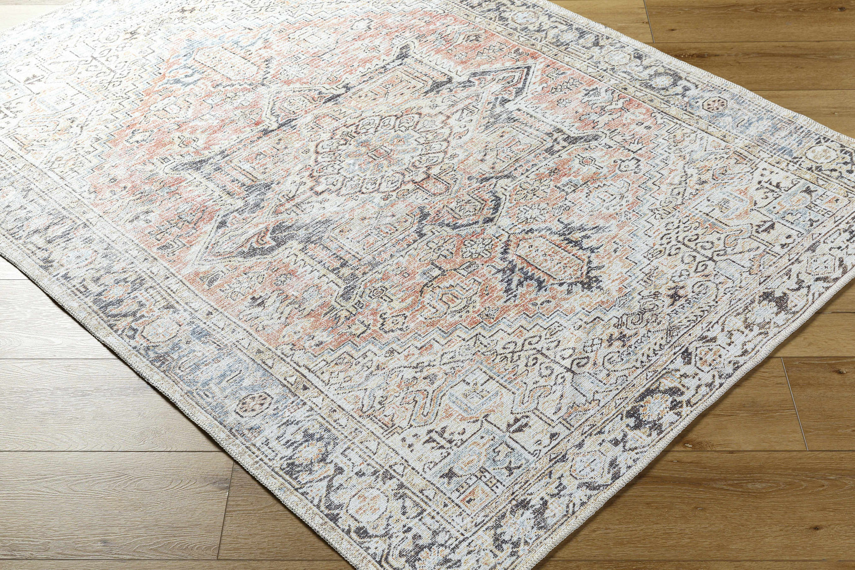 Darling Machine Woven Becki Owens x LIVABLISS BODA-2303 Washable Area Rug - Ornate Home