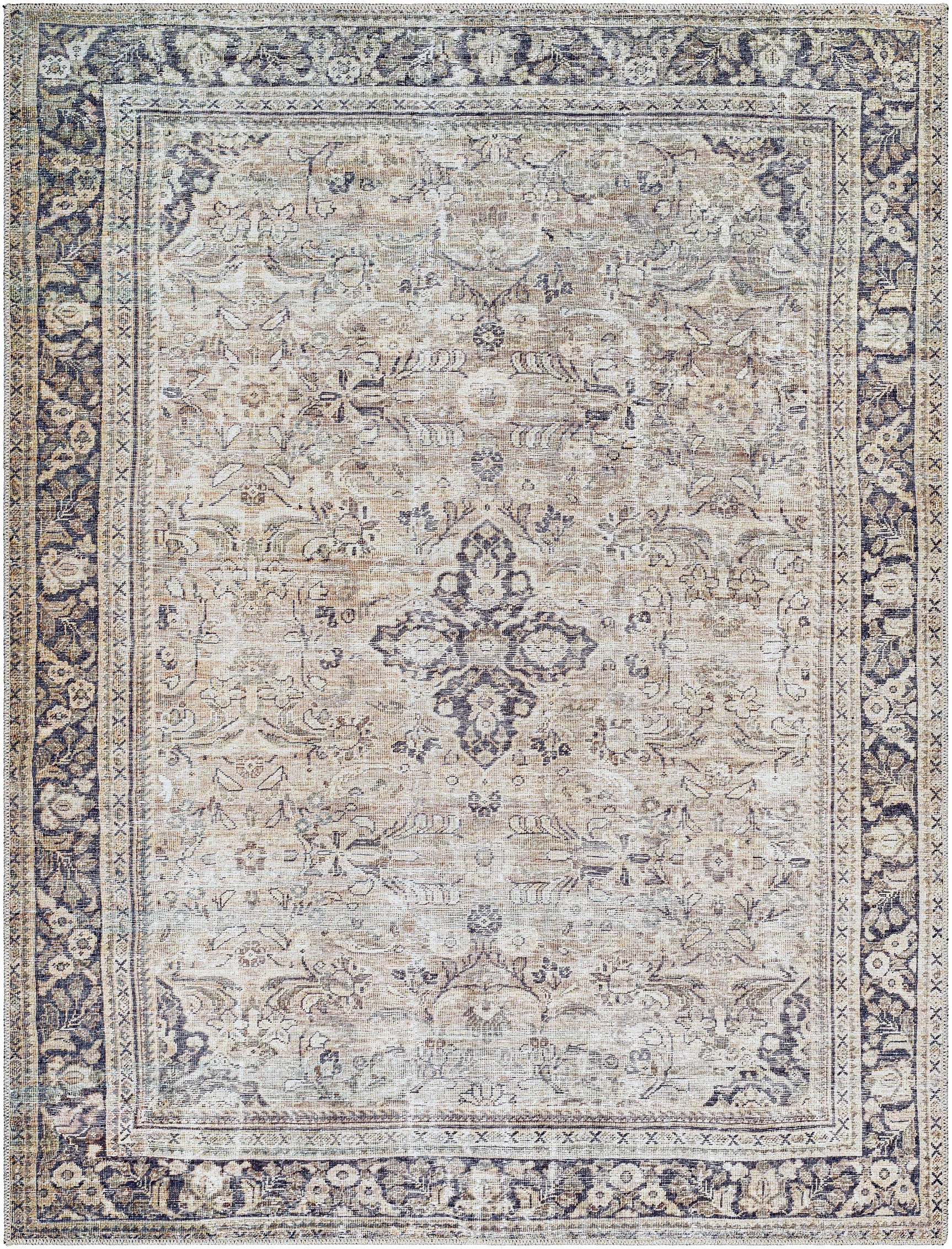 Darling Machine Woven Becki Owens x LIVABLISS BODA-2304 Washable Area Rug - Ornate Home