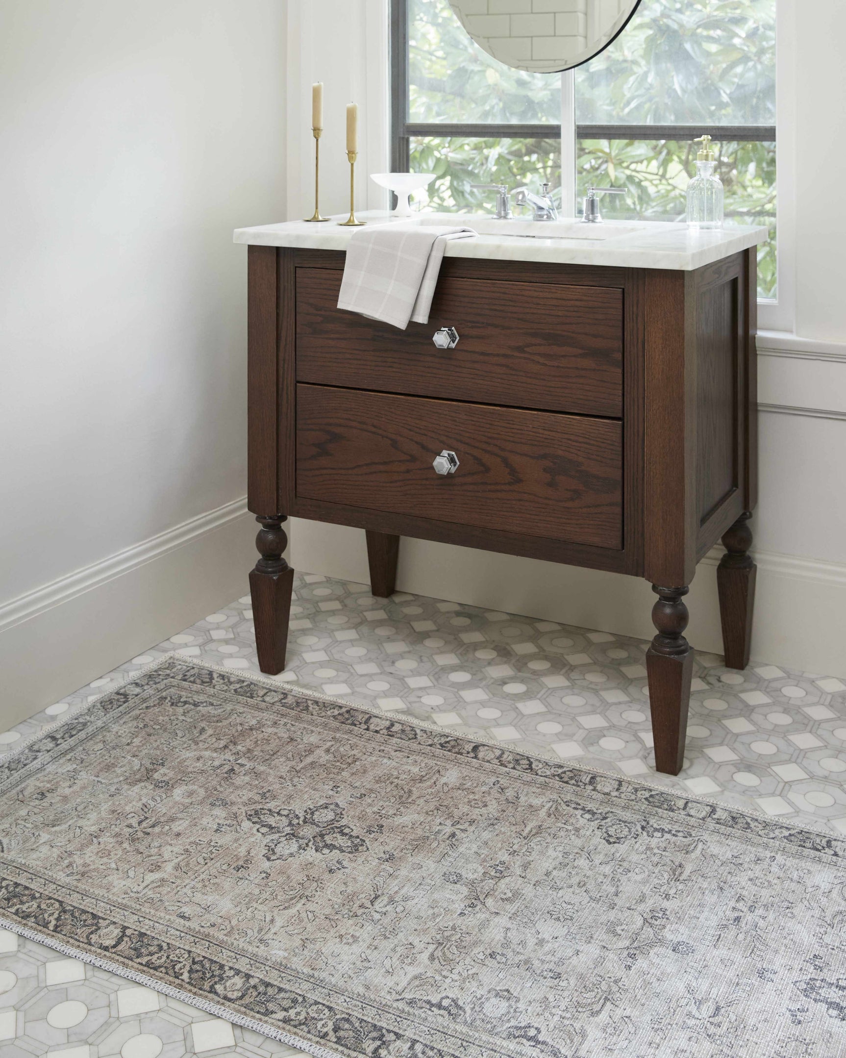 Darling Machine Woven Becki Owens x LIVABLISS BODA-2304 Washable Area Rug - Ornate Home