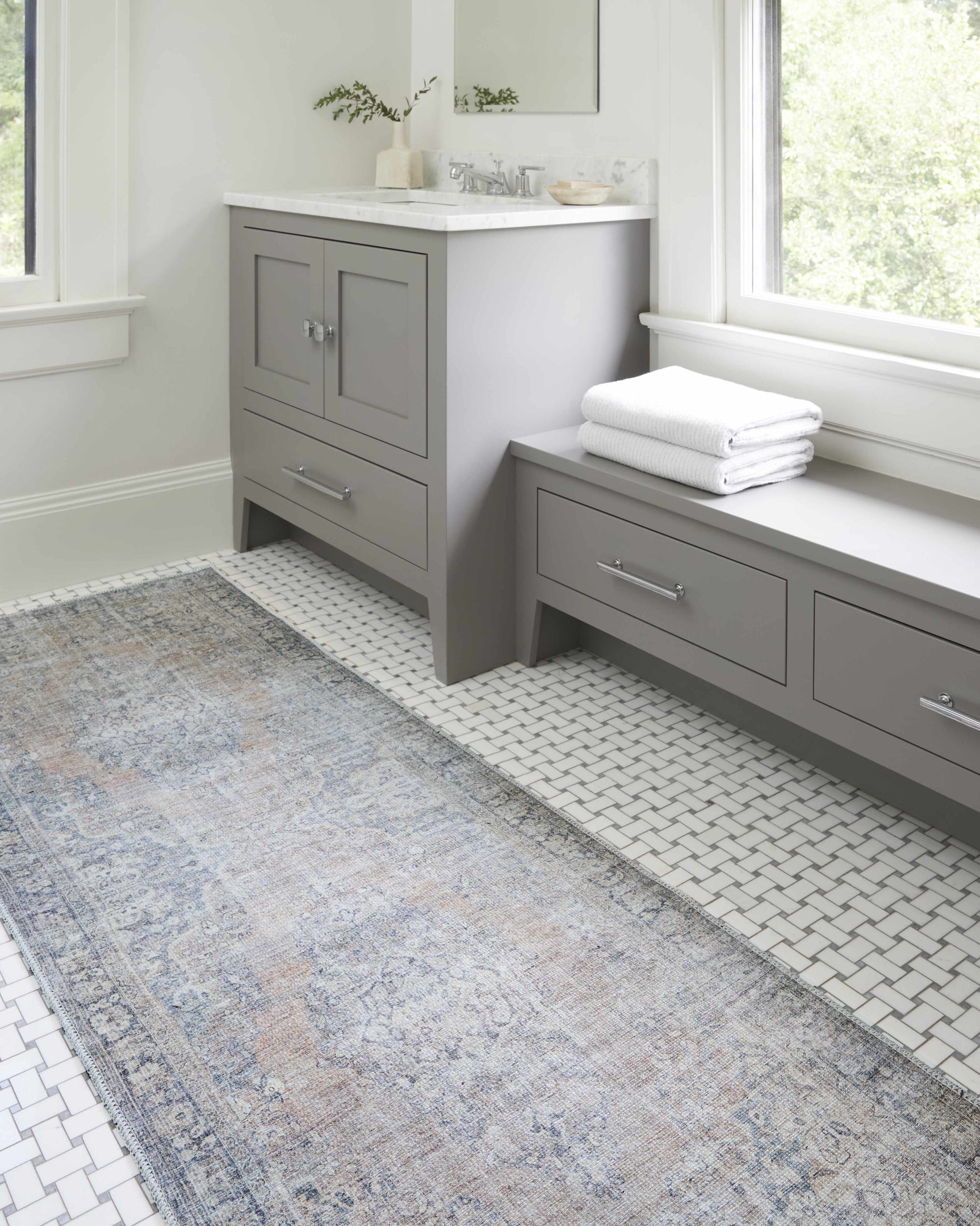 Darling Machine Woven Becki Owens x LIVABLISS BODA-2305 Washable Area Rug - Ornate Home