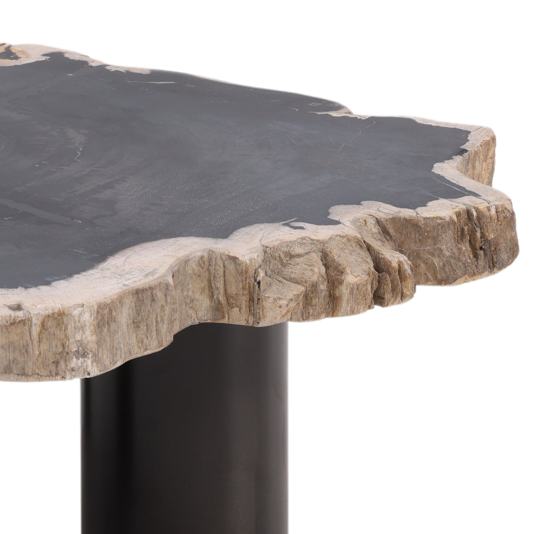 Darnell Natural/Black Coffee Table - Ornate Home