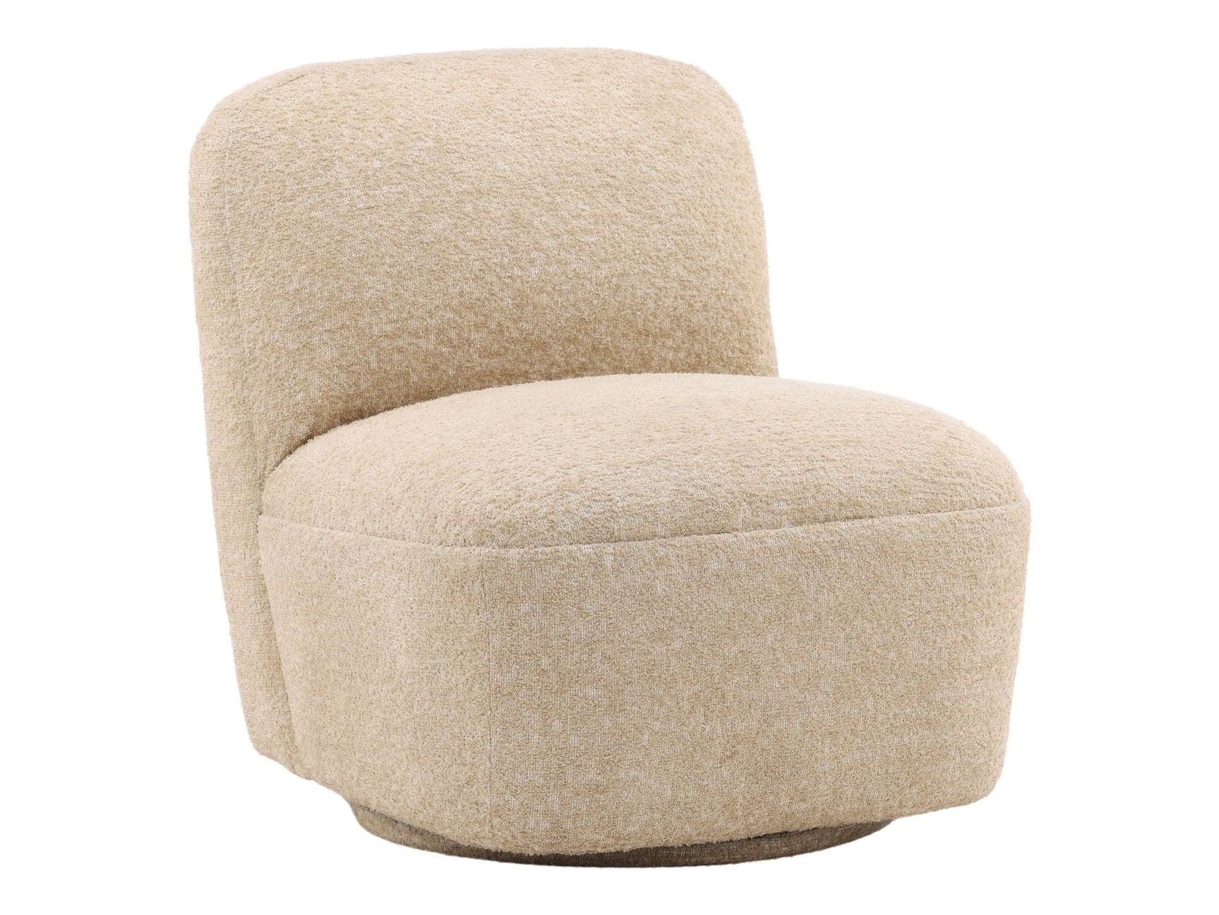 Darrel Sand Swivel Chair - Ornate Home