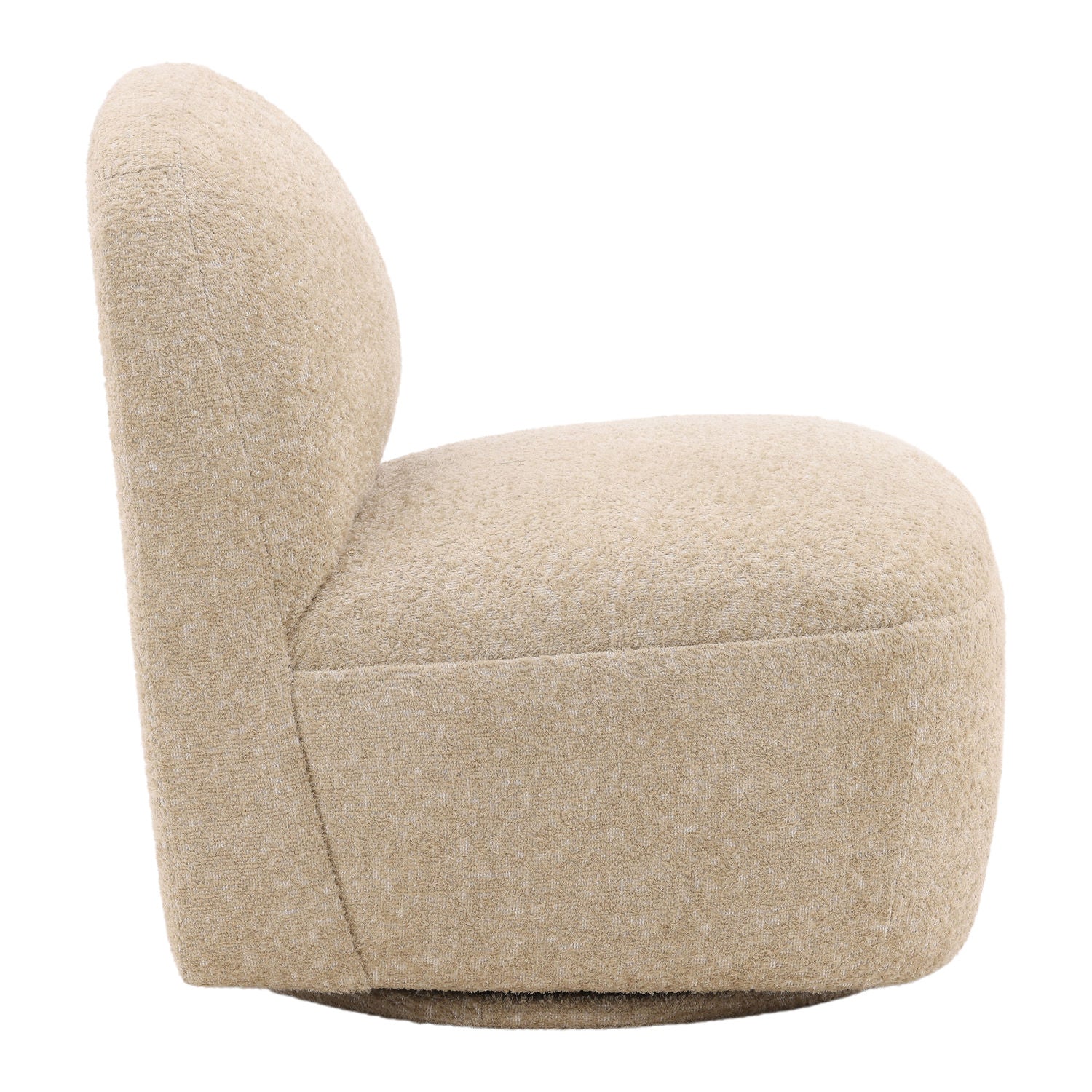 Darrel Sand Swivel Chair - Ornate Home