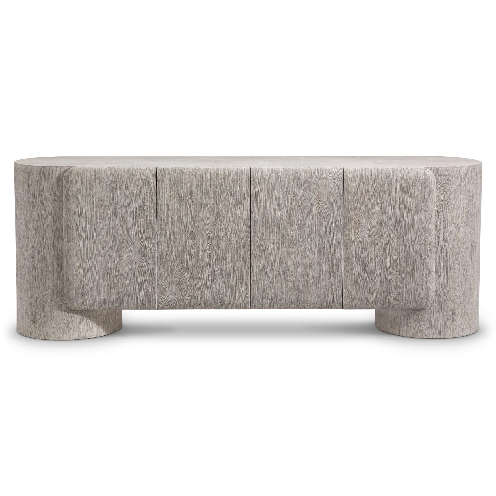 Darrow Entertainment Grey/Beige Credenza - Ornate Home