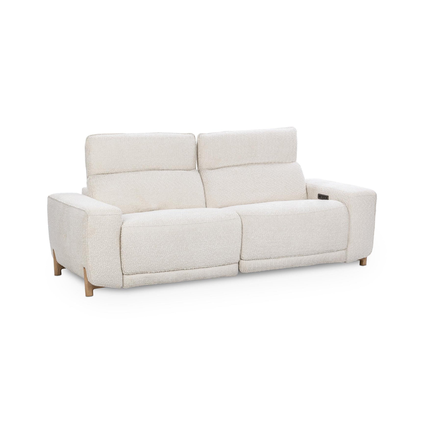 Darrow Ivory Reclining Sofa - Ornate Home