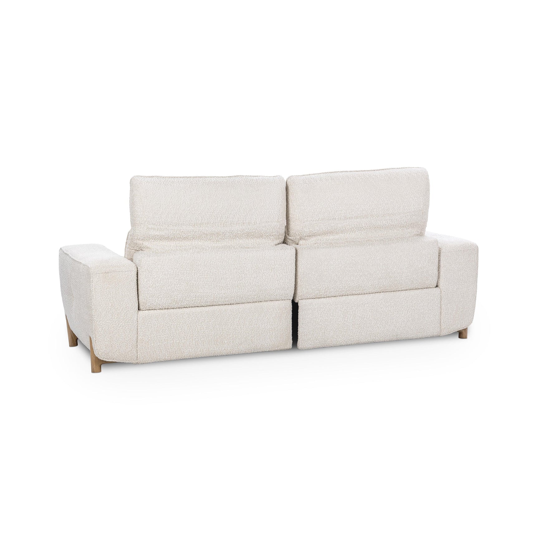 Darrow Ivory Reclining Sofa - Ornate Home