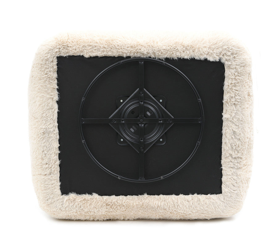 Darwen Sand Swivel Chair - Ornate Home