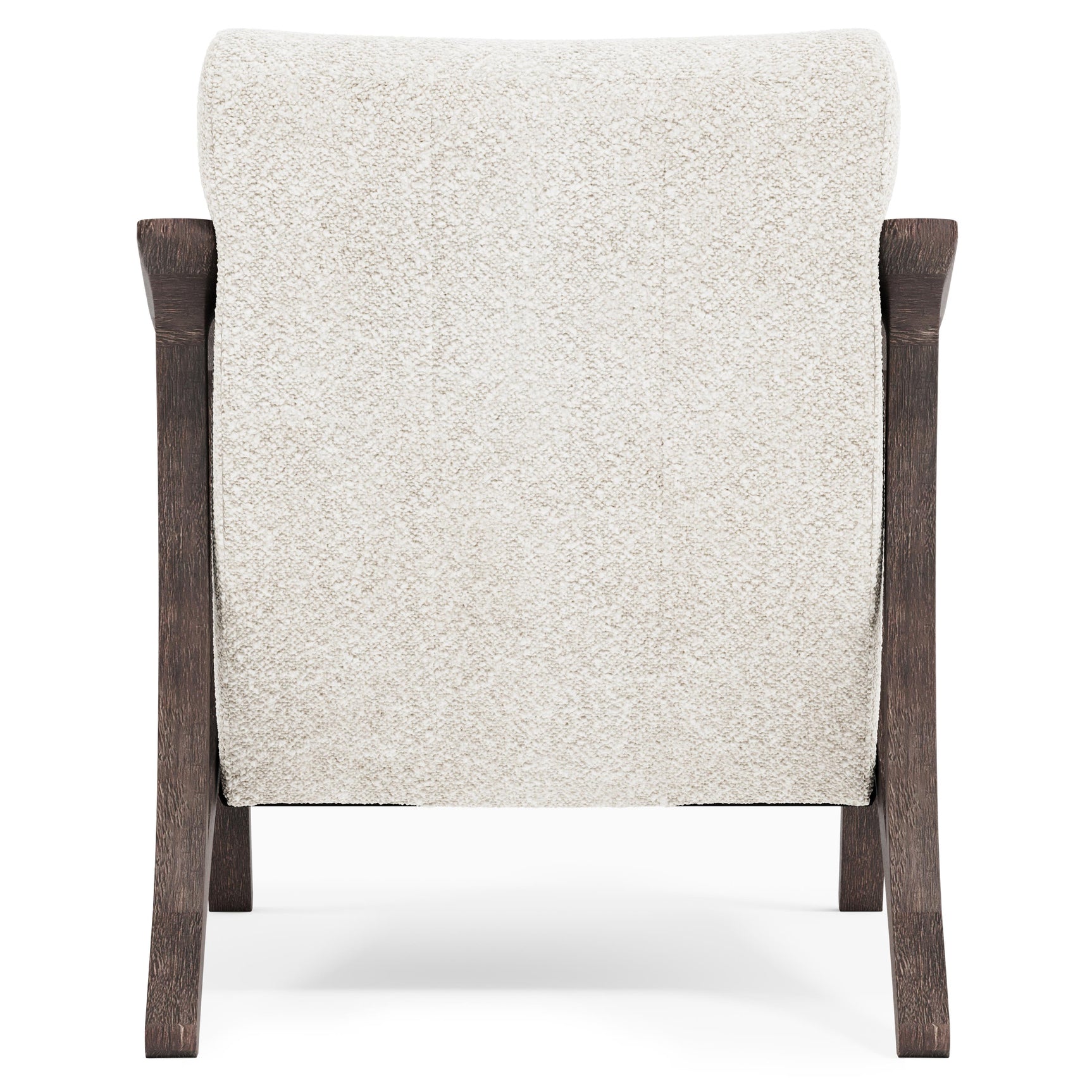 Dash Smoked Truffle/White/Cream Fabric Chair - Ornate Home
