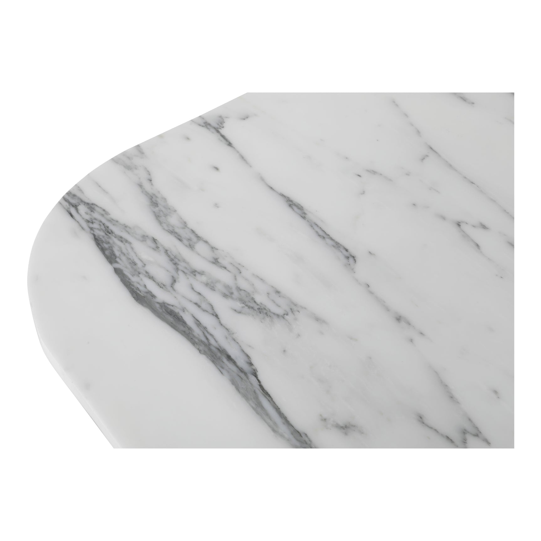 Dash White Marble Accent Table - Ornate Home
