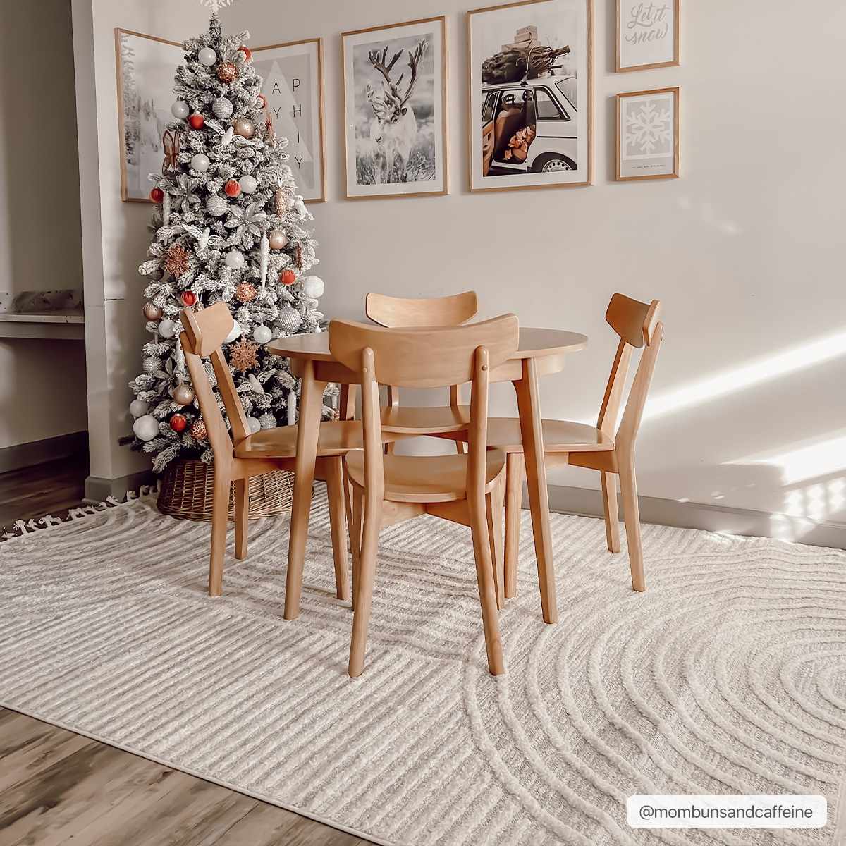 Dauin 3D Rainbow Area Rug with Tassels - Ornate Home