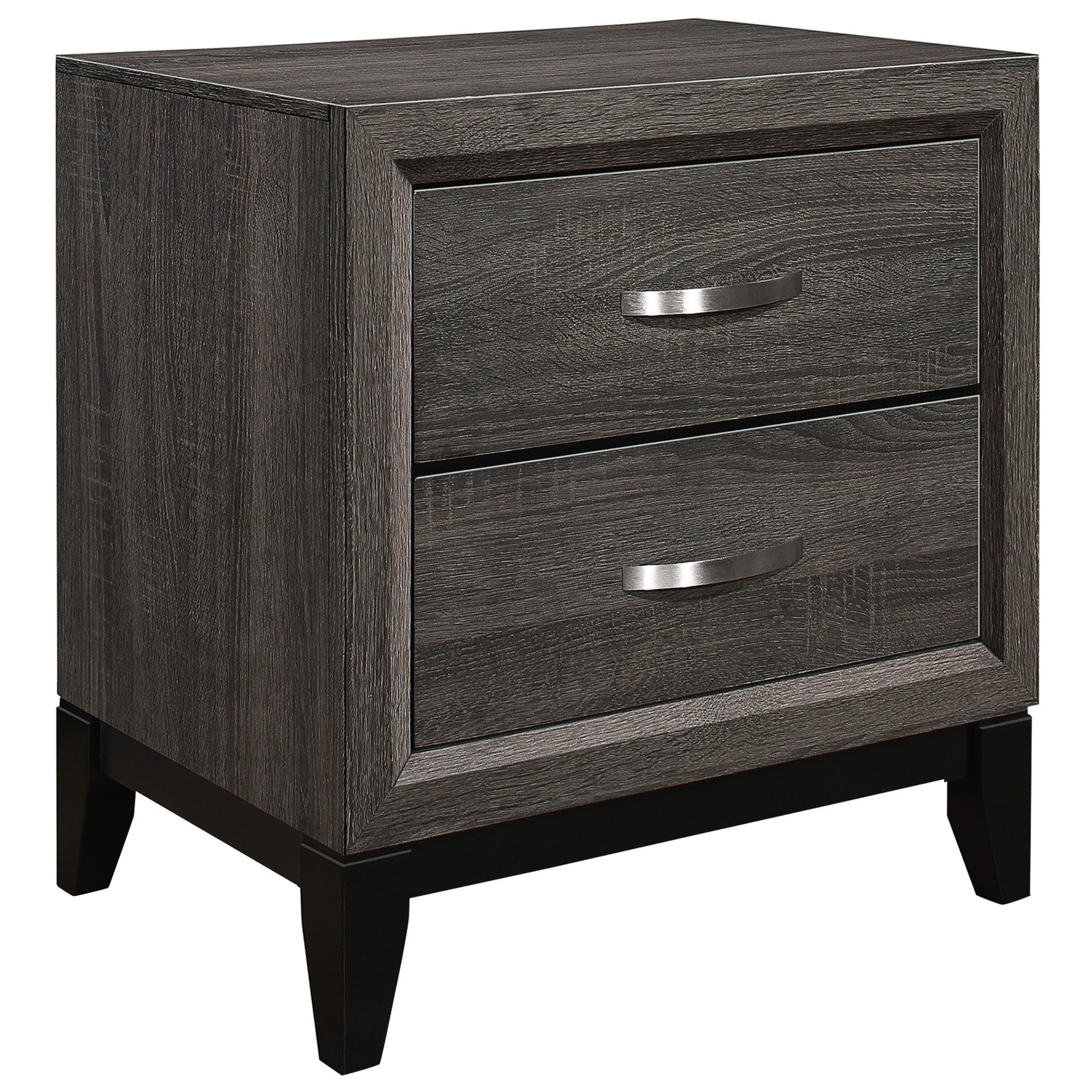Davi Gray 4-piece Queen Bedroom Set - Ornate Home
