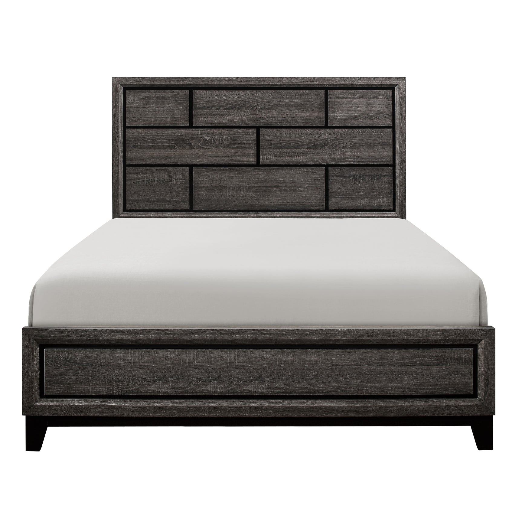 Davi Gray 5-Piece Queen Bedroom Set - Ornate Home