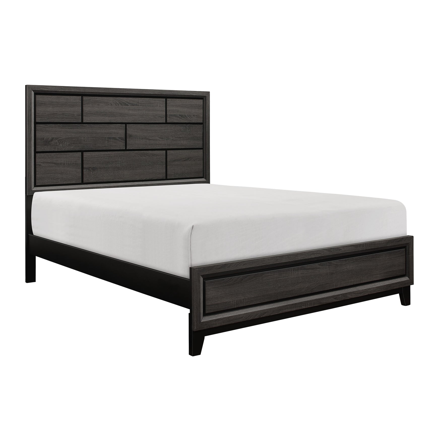Davi Gray 5-Piece Queen Bedroom Set - Ornate Home