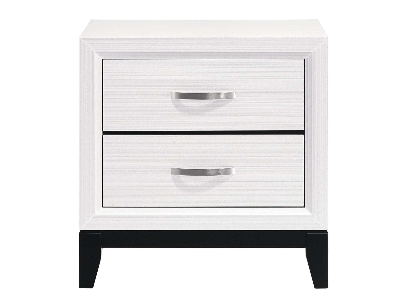 Davi White Nightstand - Ornate Home