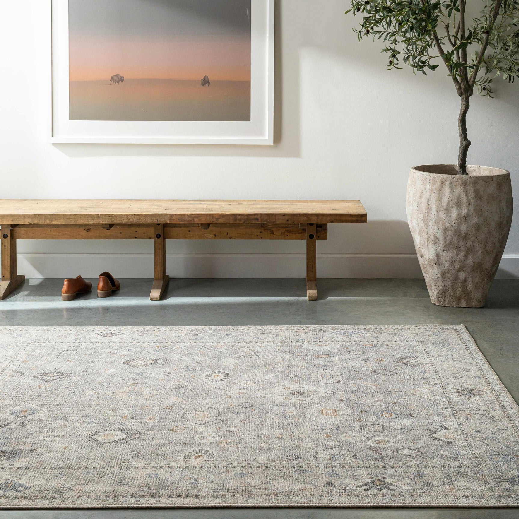 Davina Machine Woven Becki Owens x LIVABLISS BOCC-2300 Area Rug - Ornate Home
