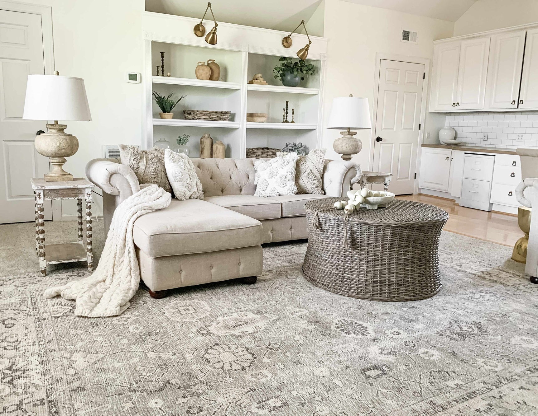 Davina Machine Woven Becki Owens x LIVABLISS BOCC-2300 Area Rug - Ornate Home