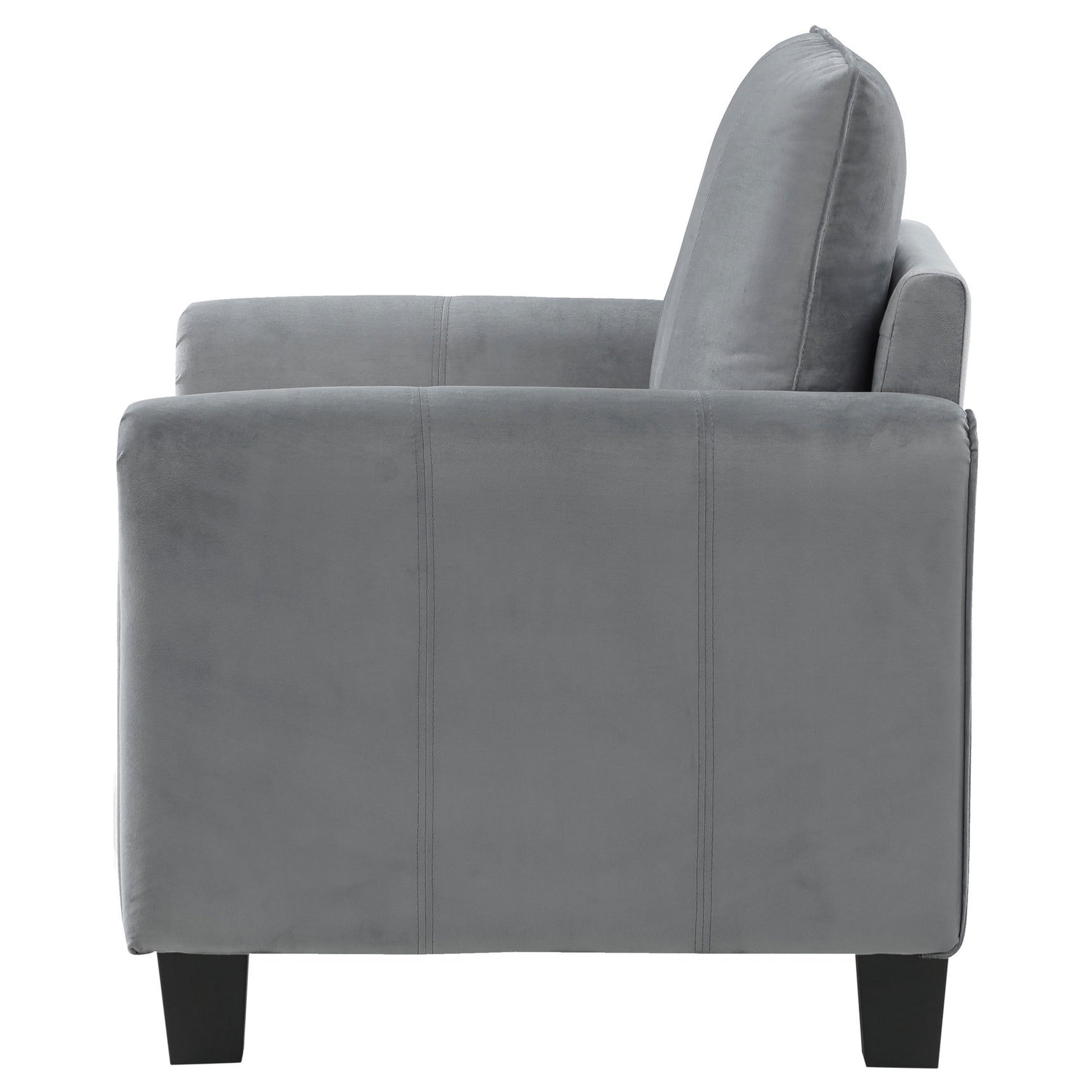Davis Grey Accent Chair - Ornate Home
