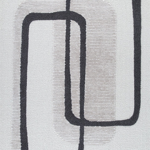 Davismour Ivory/Taupe/Charcoal Large Rug (Online Special Price) - Ornate Home