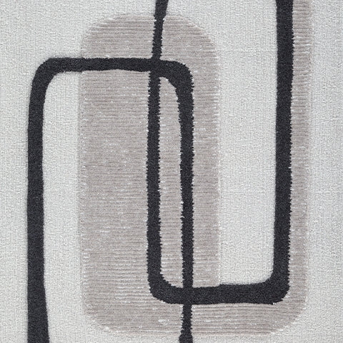 Davismour Ivory/Taupe/Charcoal Medium Rug - Ornate Home