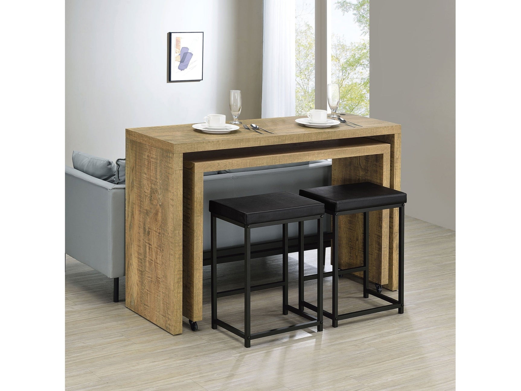 Davista Mango 4-piece Counter Height Dining Set - Ornate Home