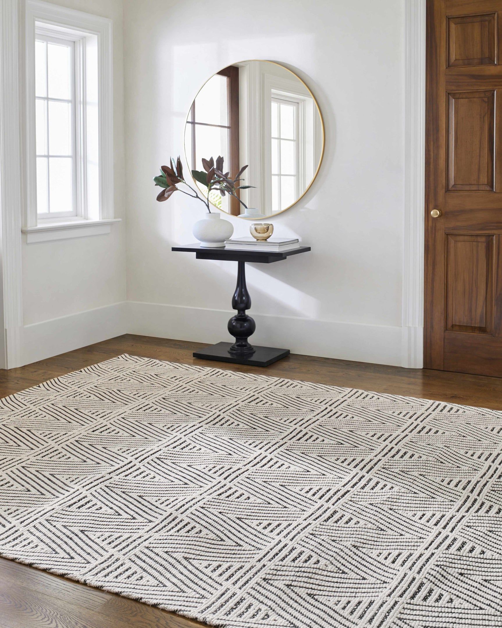 Dawid Wool Area Rug - Ornate Home