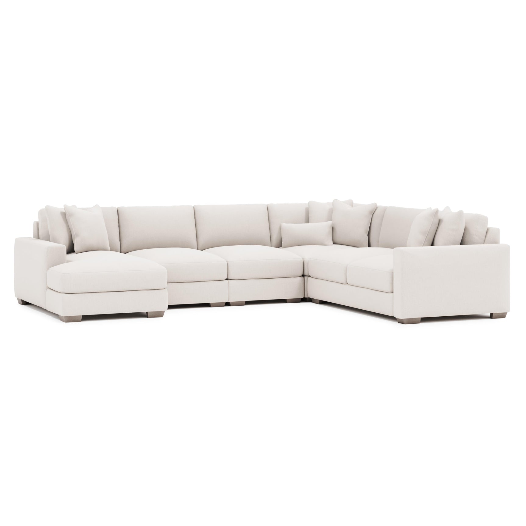 Dawkins Beige Sectional - Ornate Home